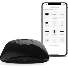 Broadlink RM4 Pro IR RF WiFi universalus nuotolinio valdymo pultas išmaniesiems namams automatizuoti, veikia su 