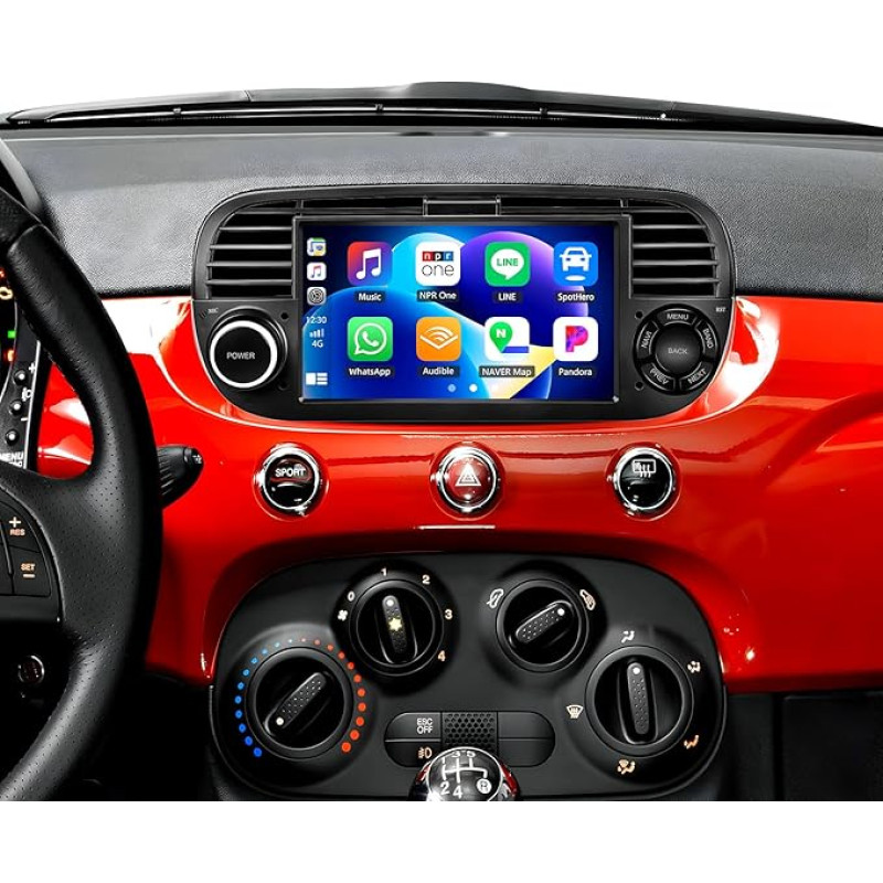 [2+64G] SIXWIN Android 13 automobilinis radijas 