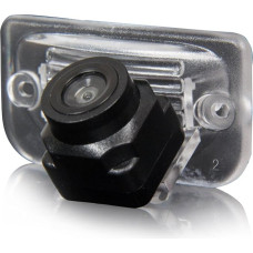 Dynavsal Parking Aid, Camera for Number Plate Lighting, Number Plate Light, Colour Reversing Camera for C E CLS Class W203 W211 W219 W209 300 (No. 3 Size 32 x 62 mm Down Round Edge)