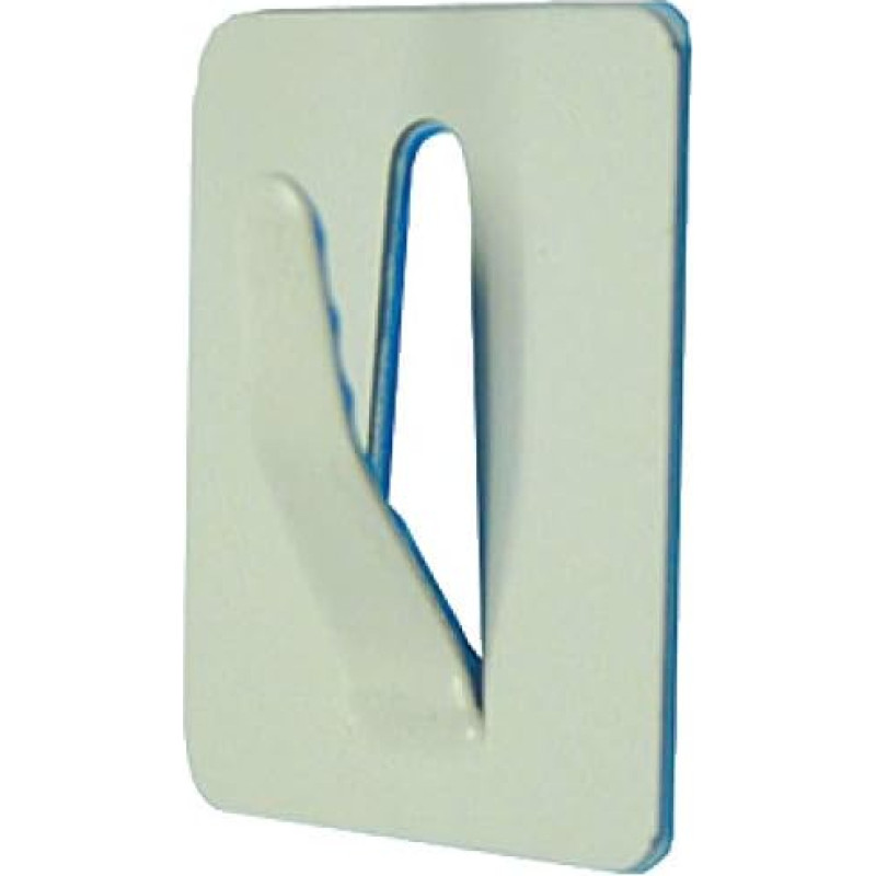 Self Adhesive Cable Clips Steel Self Adhesive Backing Plates for Cable Cable 15 x 20 (3mm) X100