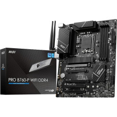 MSI PRO B760-P WiFi DDR4 pagrindinė plokštė, ATX - palaiko 12, 13 ir 14 kartos 