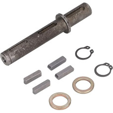 Single Output Shaft Rv30 Rv030 for Nmrv030 Nema23 for Speed Reducer Shaft Alloy Steel 102MM 14MM Large Gearbox Gear Heads Speed Reducer