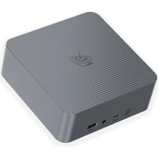 Beelink EQR6 mini kompiuteris, AMD Ryzen 5 6600H (6C/12T iki 4,5 GHz), 16 GB DDR5 RAM, 500 GB PCIe4.0 SSD mini kompiuteris, WiFi6, BT5.2, dvigubas HDMI, dvigubas 1000M LAN, USB3, C tipo