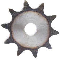 COQALINEX Schneckengetriebe, Radschnecke, Motorritzel, 1 Stück, Stahlkettenantrieb, flaches Kettenrad, 10-25 Zähne, Rollenkettengetriebe, Teilung 12,7 mm, Industrie-Kettenrad(24 Teeth)