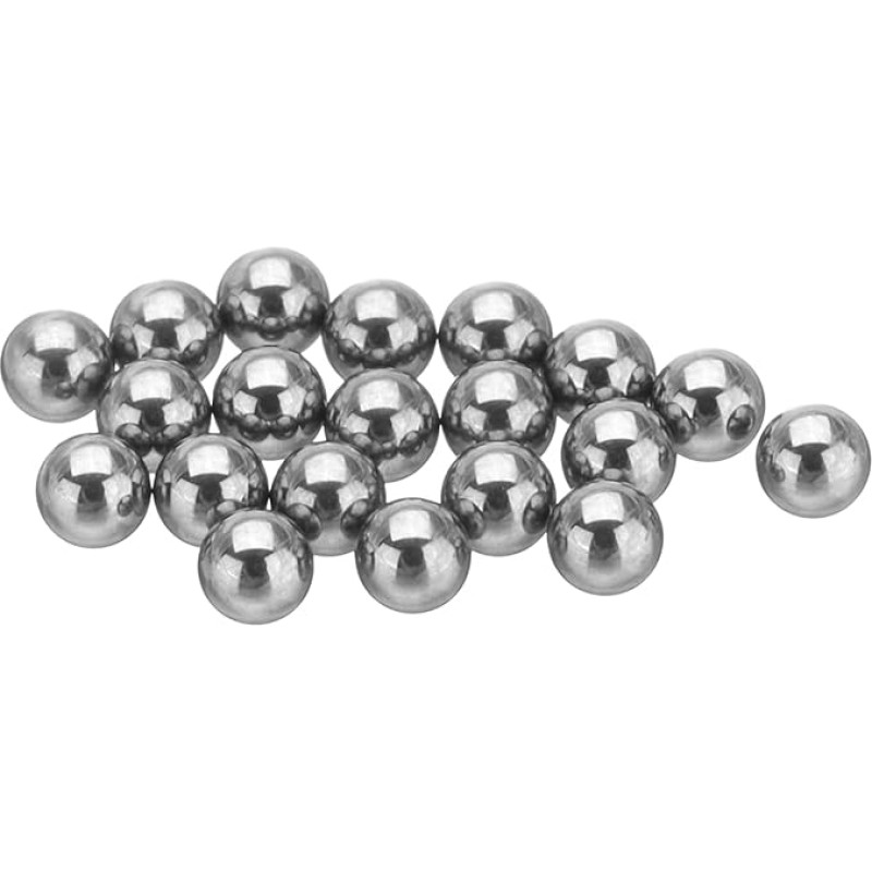 20 Stück Wolframstahl-Lagerkugeln 2,5 mm Hartmetall G10 Präzisionskugel für Industriekugeln, Maschinen, Automobile und Heimwerker