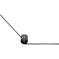 RSRSR Edelstahl-Torsionsfeder-Querschnitt, 2,5 mm V-förmige Spiral-Torsionsfeder, 65-Mn-Stahl-Drehmomentfeder, Winkel 60°/90°/120°/180° optional,(120°,2.5x25mm-6Laps)