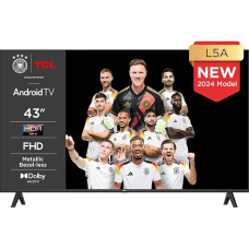 TCL 43L5A, 43 Inch TV, FHD, HDR Smart TV Supported with Android TV (Child Mode, Dolby Audio, Compatible with Google Assistant)