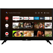 JVC LT-24VAH3255 24 Inch TV/Android TV (HD Ready, HDR, Triple Tuner, Smart TV, Bluetooth) [2023], Black