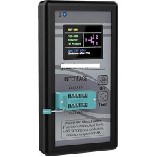 M328 Transistor Tester, 1.8 TFT, with Coloured Display, Itance Resistance, Inductance 02/10/2018 Capacitance Meters