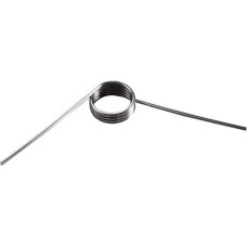 ASZHQUXIUAS Edelstahl-Torsionsfedern, 10pcs Wire Diameter 1mm, Outer Diameter 7mm, Spring Steel Mechanical Angle 120°, 1x7mm-9 Turns - 120°(1x7mm-6 Turns - 120°)