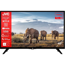 JVC LT-40VF3056 40 Inch TV/Smart TV (Full HD, HDR, Triple Tuner) - Includes 6 Months HD+ [2023], Black