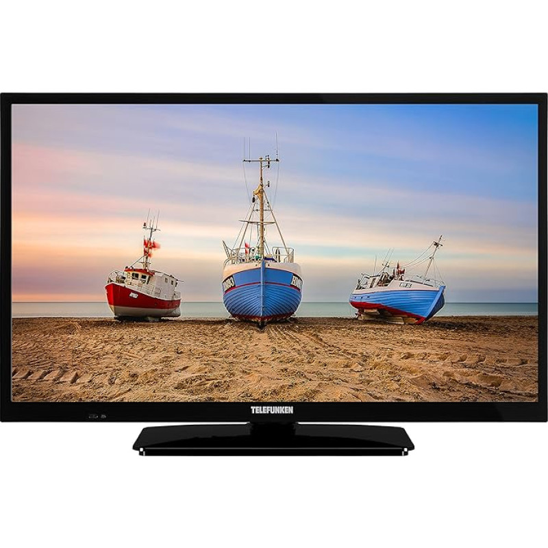 Telefunken XH24N550M TV 24 Inch HD-Ready LED TV with 60 cm Screen Diagonal and Integrated Triple Tuner Black