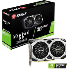 MSI Gaming GeForce GTX 1660 Super 192 bitų HDMI/DP 6GB GDRR6 HDCP palaikymas DirectX 12 Dual Fan VR Ready OC vaizdo plokštė (GTX 1660 Super Ventus XS OC)