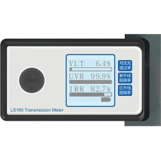 Tönungsmesser O50 Tragbares Solarfilm-Transmissionsmessgerät, Testfenstertönung, UV-IR-Unterdrückung, Durchlässigkeit for sichtbares Licht, mit Aufbewahrungstasche Extrem niedriger Stromverbrauch