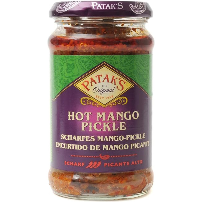 Patak's Hot Mango Pickle 283g