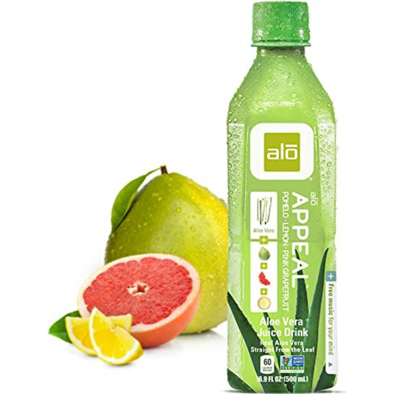 Alo | Alo Appeal - Aloe Pomelo Pink Grapefruit & Lemon | 2 x 500ml