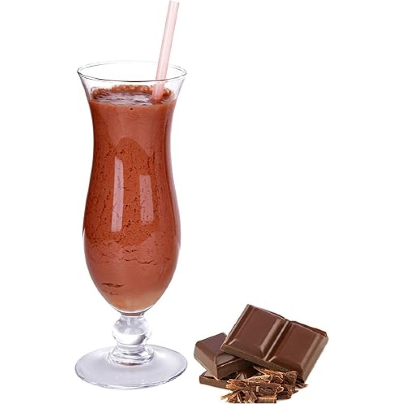 Chocolate Whey Powder Luxofit Enriched with L-Carnitine Protein Wellness Drink Aspartame Free Whey (Chocolate, 333 g)