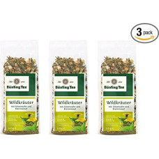 Bünting Wild Herbs Pack of 3 - Loose Herbal Tea - 3 x 125 g
