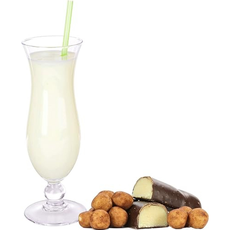 Marzipan Luxofit Whey Powder Enriched with L-Carnitine Protein Wellness Drink Aspartame-Free Whey (10 kg)