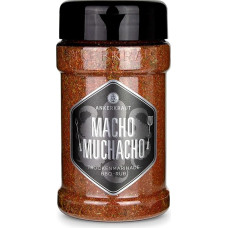 Ankerkraut Macho Muchacho BBQ Rub Teksaso ir meksikietiškos virtuvės patiekalams, 200 g, supiltas į šampūną