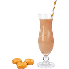 Luxofit Toffee Whey Powder Enriched with L-Carnitine Protein Wellness Drink Aspartame Free Whey (333 g)