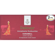 Dallmayr Tea Infusion Bag - Rooi Tea Caramel, Pack of 2 (2 x 43.75 g)