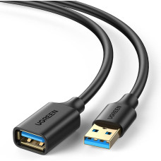 UGREEN USB 3.0 prailgintuvas 5Gbps USB prailgintuvas iš A vyriškos į A moterišką USB prailgintuvas, skirtas pelei, klaviatūrai, USB atmintinėms, kortelių skaitytuvams, USB šakotuvui, spausdintuvui, prietaisų kamerai, fotoaparatui ir kt. (5 m)