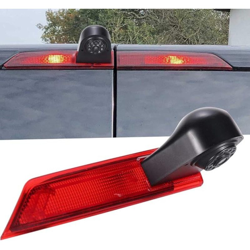 Rear View Camera Transporter with Brake Light Brake Light Waterproof Night HD Car Rear View Camera for Ford Transit Custom 2012-2016 Van