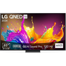 LG 65QNED86T6A televizorius 65 colių (165 cm) QNED televizorius (α8 4K AI procesorius, 