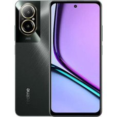 realme C67 4G mobilusis telefonas, 6 GB RAM, 128 GB ROM, 6,72 colių FHD+ ekranas, 108 MP kamera su 3x priartinimu, 5000 mAh, greitasis įkrovimas SUPERVOOC, juodas, skirtas tik GSM operatoriams, nesuderinamas su