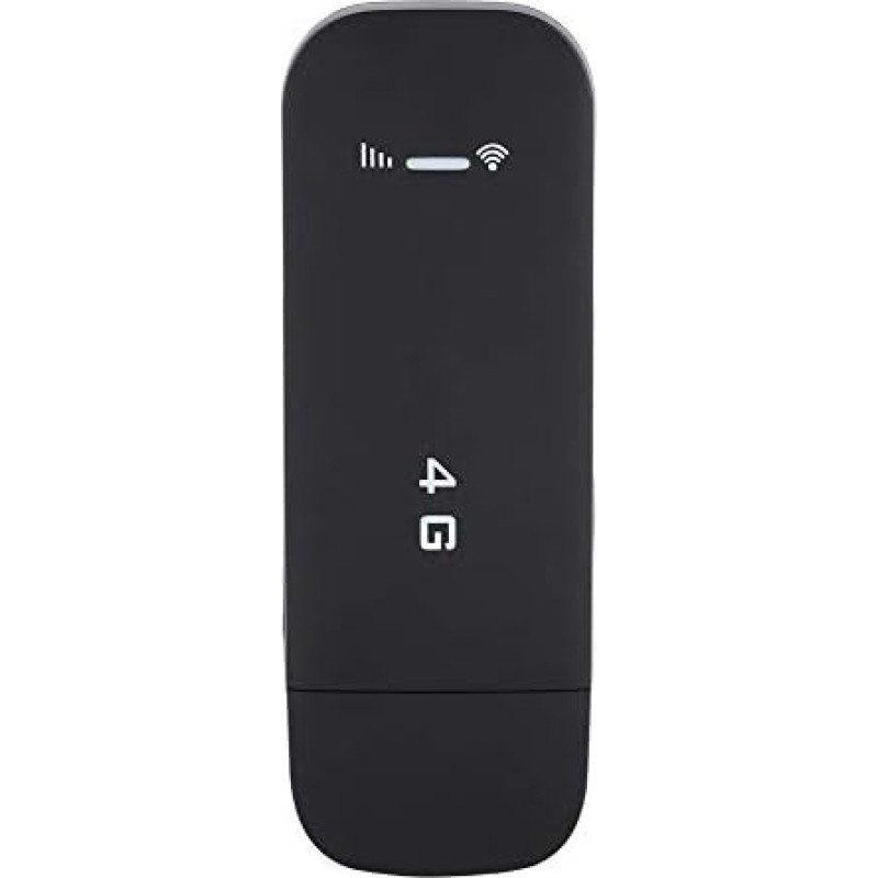 4G WiFi Router, 4G LTE USB Portable WiFi Router Pocket Mobile Hotspot Wireless Network Smart Router (with WiFi)