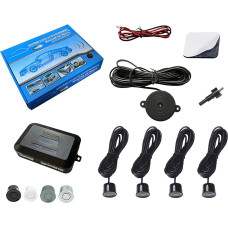 Vega® French Brand Approved 4 Sensors Black Noise Reversing Cameras