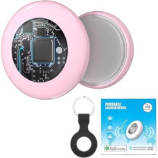 Air Tracker Item Finder, Bluetooth Tracker, Works with Apple Find My (iOS Only), Item Tracker for Your Keys, Luggage, Pet, Replaceable Battery with Keychain Cover