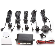 Dromedary juodas parkavimo jutiklis Parkavimo pagalba Ultragarsinis jutiklis atbulinės eigos sistema atbulinės eigos signalizacija Parkavimo jutikliai 0,3 m - 2,5 m