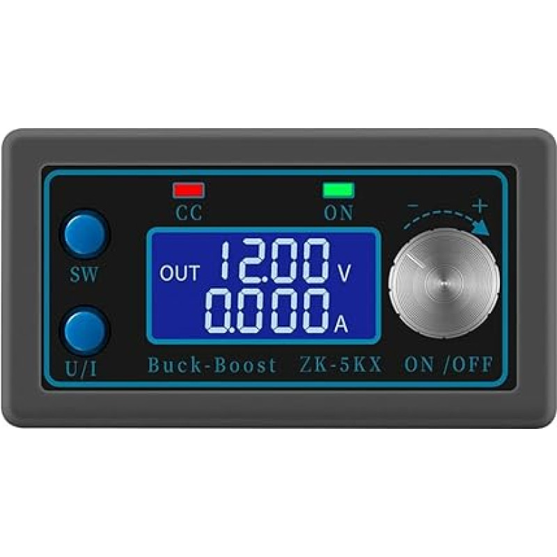 DollaTek DC Buck Boost Spannungswandler 0.6-36V einstellbare Spannung Stromversorgungsmodul Stromwandler digitales LCD-Display