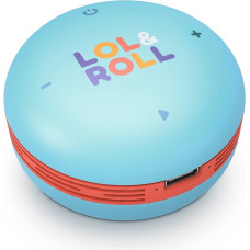 Energy Sistem LOL&Roll Pop Kids Speaker (Portable Speaker, Bluetooth® 5.0, Music Share, Volume Control, 5 W) - Blue