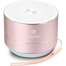 Xleader Shower Bluetooth Speaker Small Music Box with Light Effects, IP67 Waterproof Shower Speaker, Portable Bluetooth Speaker with Lanyard, Suitable Gifts for Girls Boys