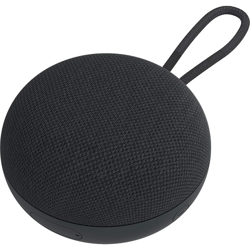 Nokia SP-101 Portable Bluetooth Speaker, Universal Wireless Speaker with Up to 4 Hours Playback, Portable Speaker with Microphone and Stereo Output, Suitable for Travel, Black