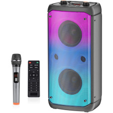 TAMPROAD Bluetooth Speaker with Lights, Wireless Speakers (1 Microphone)