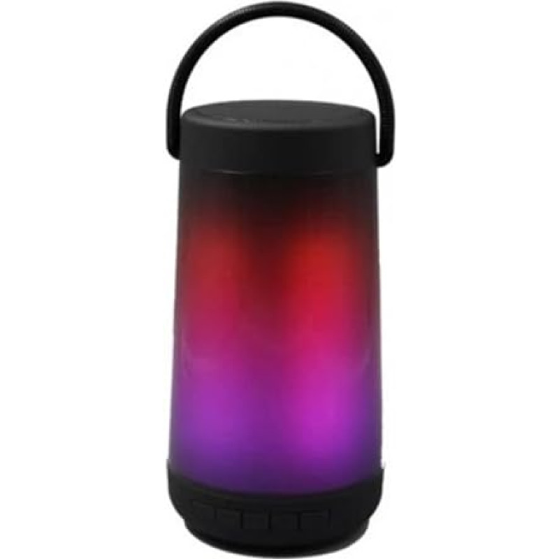 Denver Electronics S0429078 Btl-311 Bluetooth Speaker RGB LED 1200 mAh 5 W Black 111151010720 One Size