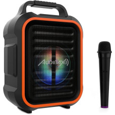 Audibax Denver Combo 6 Portable Sistema Bluetooth Con Battery Recargable y Micrófono Inalámbrico