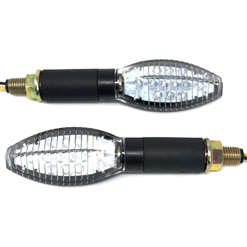 Alchemy Parts Indicator Motorcycle LED Pair Very Bright Homologated/E-Approved New Design