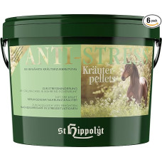 St. Hippolyt Anti-Stress Herb Pellets 10 kg - didina žirgo protinį krūvį stresinėse situacijose