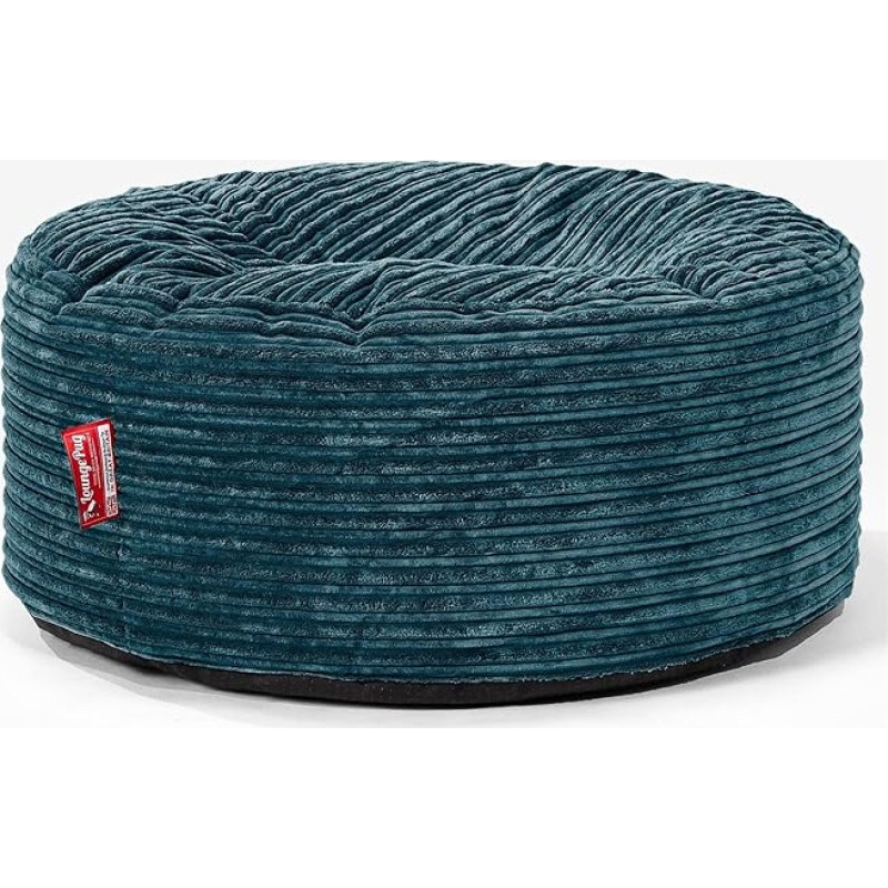 Lounge Pug, pufas taburetė Corduroy Teal
