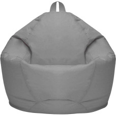 ZXTDD Lazy Bean Bag Sofa kėdės apima Oksfordo pluošto be užpildymo Lounger Seat Bean Bag Puff Sofa Tatami Gyvenamasis kambarys baldai 70 cm x 80 cm šviesiai pilka