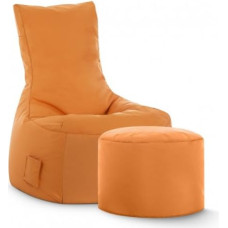 SITTING POINT only by MAGMA Brava Swing Bean Bag Set + taburetė Orange