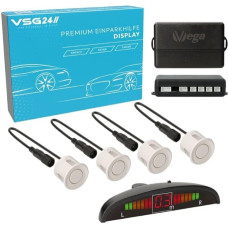 Vega VSG Colour Display Parking Aid with Built-in Beeper and 4 Sensors in Different Colours and Designs
