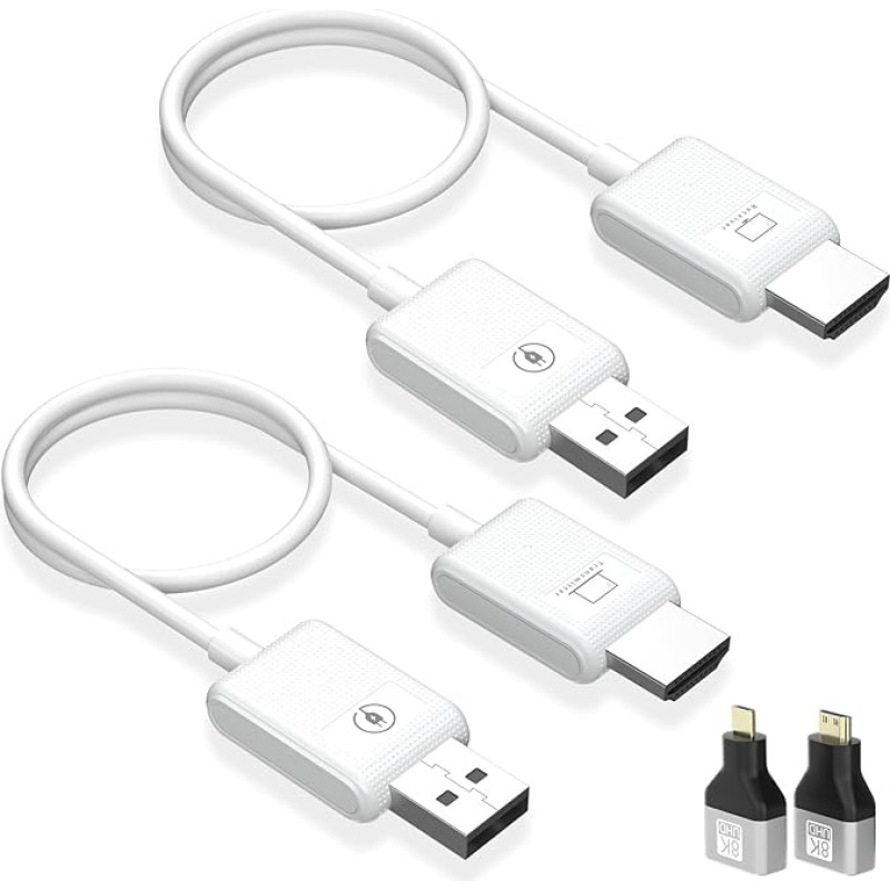 Belaidis HDMI siųstuvas-imtuvas HDMI prailgintuvas 98ft 30M 