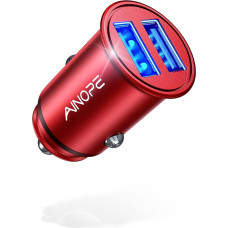 AINOPE 48 W cigarečių žiebtuvėlio USB 4,8 A/12 V USB adapteris automobilinis 