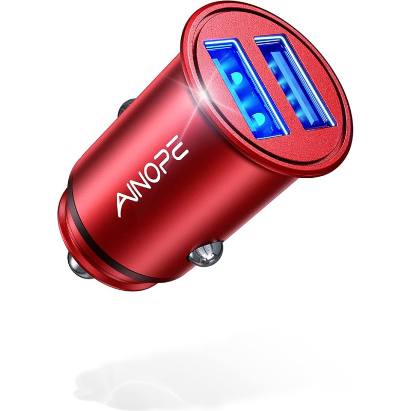 AINOPE 48 W cigarečių žiebtuvėlio USB 4,8 A/12 V USB adapteris automobilinis 